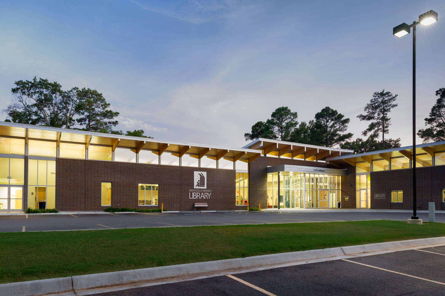 Monticello Branch Library exterior