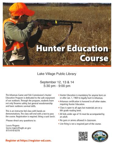 Hunter Education course